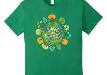 Save the Planet Eco Design T-Shirt