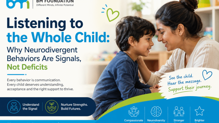 Listening to the Whole Child: Why Neurodivergent Behaviours Are Signals, Not Deficits