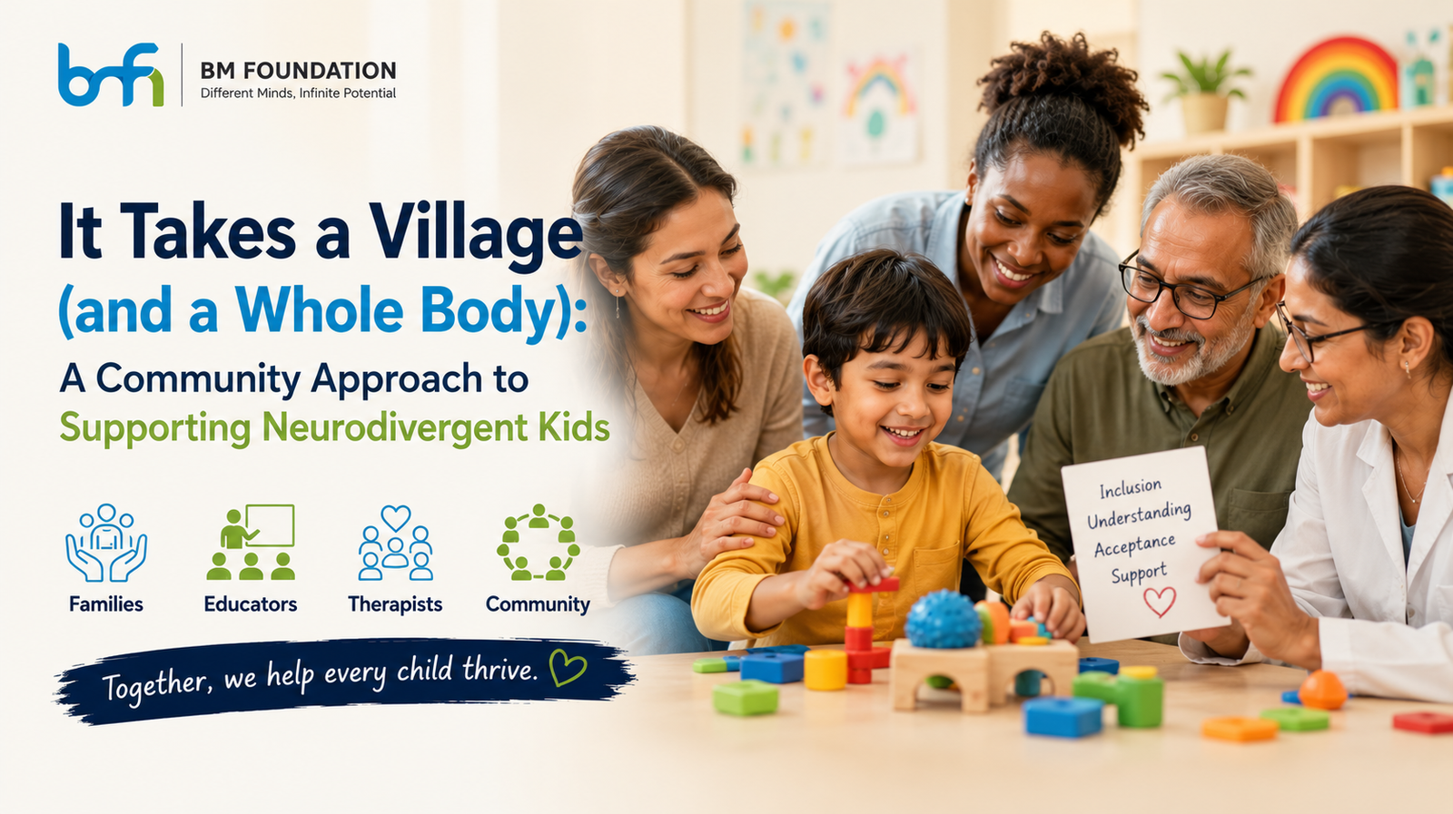 It Takes a Village (and a Whole Body): A Community Approach to Supporting Neurodivergent Kids